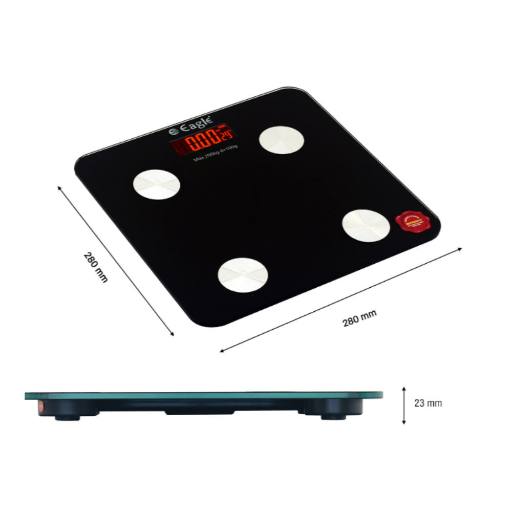 Eagle EBS7007E Bluetooth Personal Scale 200 kg Hospital Weight Machine